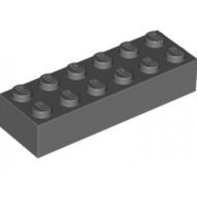LEGO 2 x 6 Brick Dark Bluish Grey