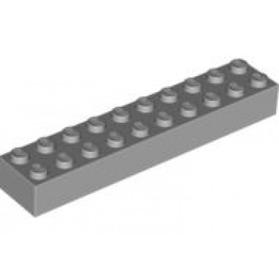 LEGO 2 x 10 Brick Light Bluish Grey