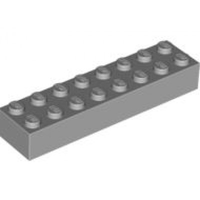 LEGO 2 x 8 Brick Light Bluish Grey