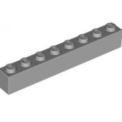 LEGO 1 x 8 Brick Light Bluish Grey