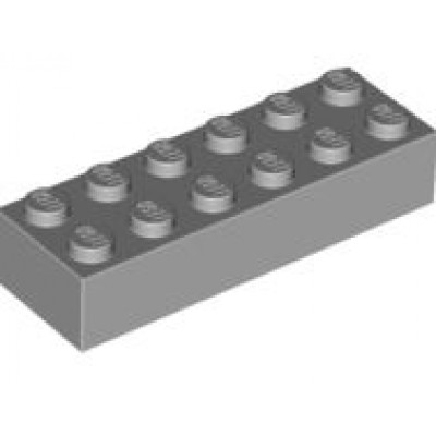 LEGO 2 x 6 Brick Light Bluish Grey