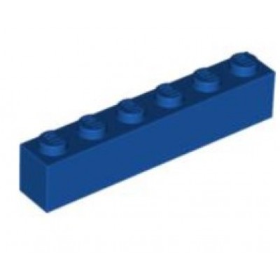LEGO 1 x 6 Brick Blue Violet