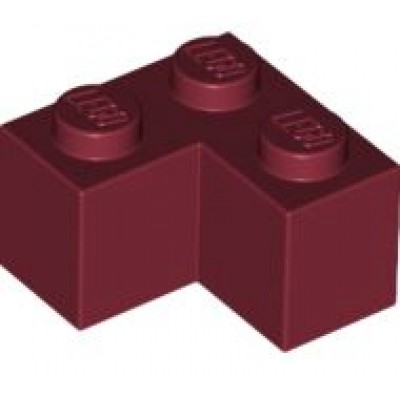 LEGO 2 x 2 Corner Brick Dark Red