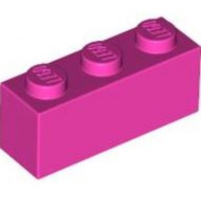 LEGO 1 x 3 Brick Dark Pink
