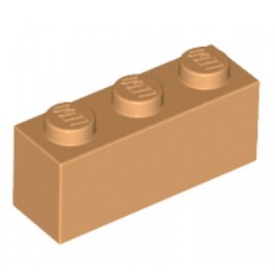 LEGO 1 X 3 Brick Medium Nougat