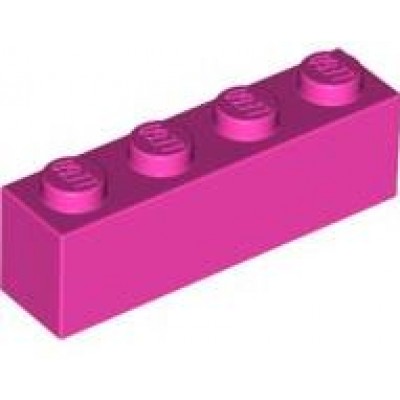 LEGO 1 x 4 Brick Dark Pink