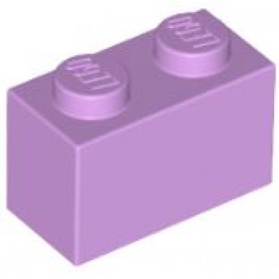 LEGO 1 x 2 Brick Medium Lavender