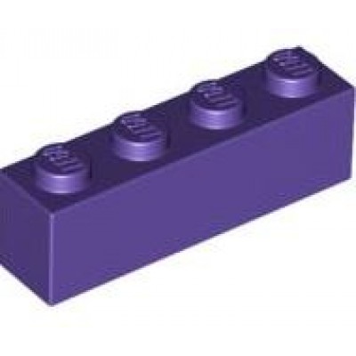 LEGO 1 x 4 Brick Dark Purple