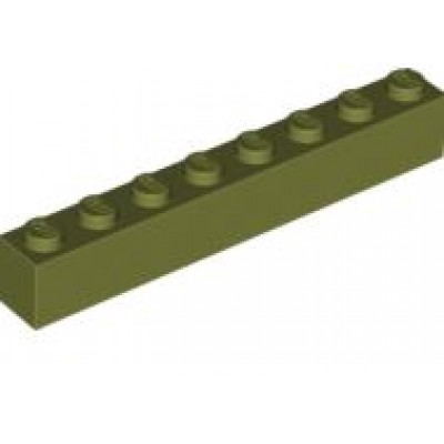 LEGO 1 x 8 Brick Olive Green