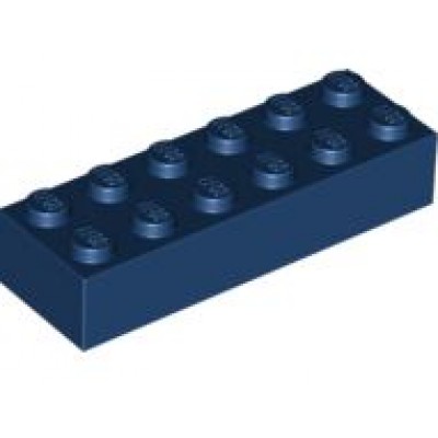 LEGO 2 x 6 Brick Dark Blue