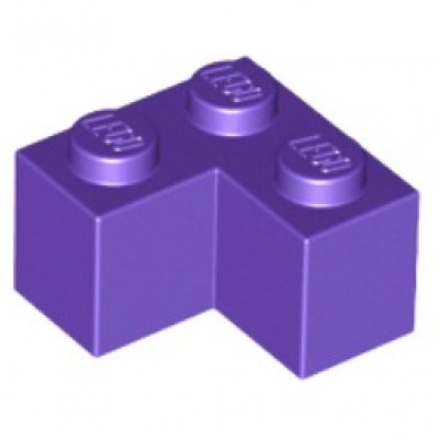 LEGO 2 x 2 Corner Brick Dark Purple