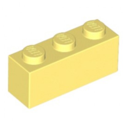 LEGO 1 x 3 Brick Bright Light Yellow