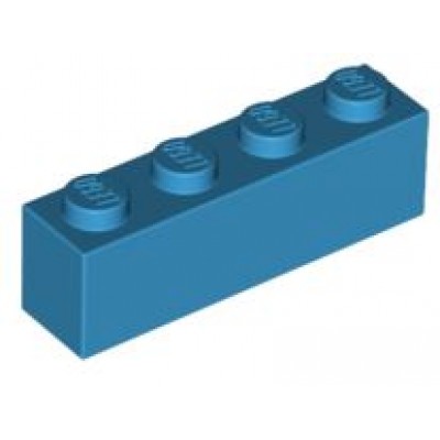 LEGO 1 x 4 Brick Dark Azure
