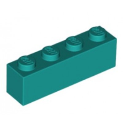 LEGO 1 X 4 Brick Dark Turquoise