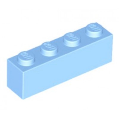 LEGO 1 x 4 Brick Bright Light Blue