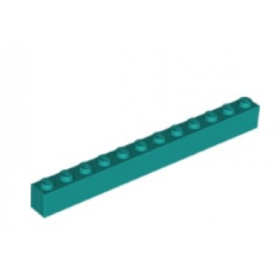 LEGO 1 x 12 Brick Dark Turquoise