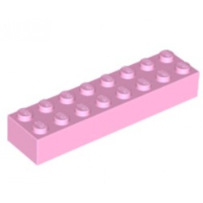 LEGO 2 x 8 Brick Bright Pink