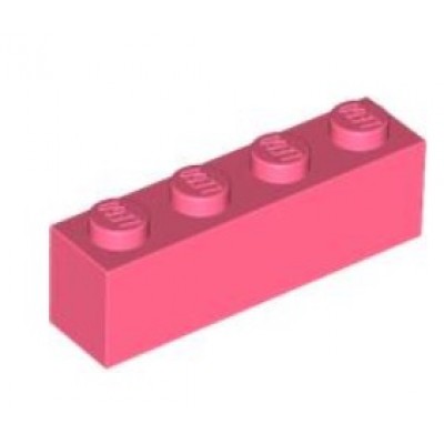 LEGO 1 x 4 Brick Coral
