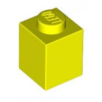 LEGO 1 x 1 Brick Neon Yellow