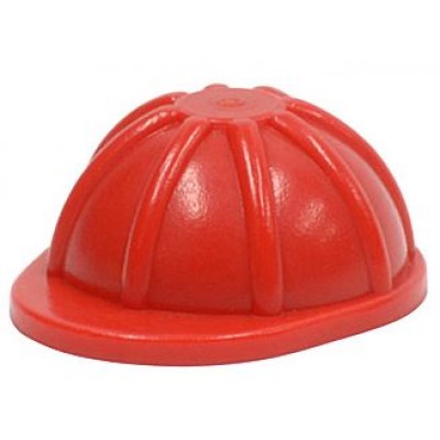 LEGO Minifigure Helmet - Construction - Red