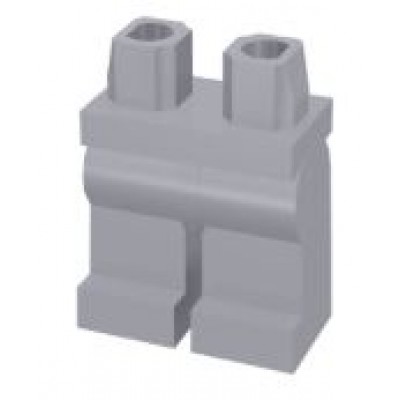 LEGO Minifigure Legs - Light Bluish Grey