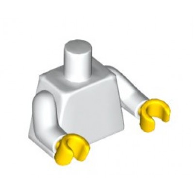 LEGO Minifigure Torso - Plain White