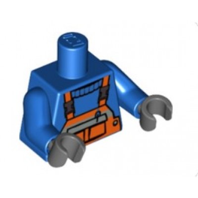 LEGO Minifigure Torso - Overalls