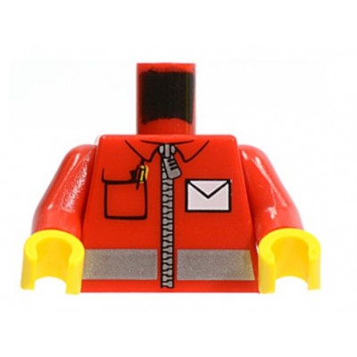 LEGO Minifigure Torso - Postal Worker
