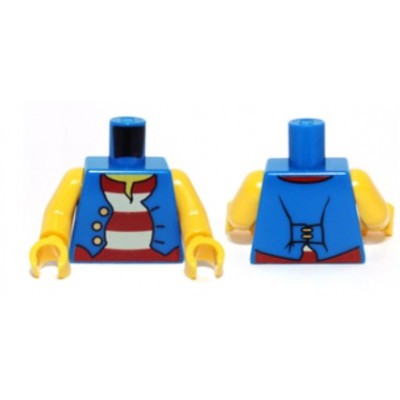 LEGO Minifigure Torso - Pirate Vest