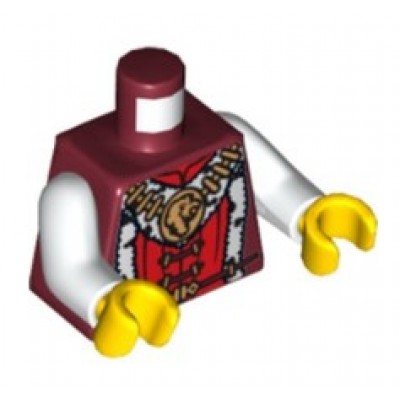 LEGO Minifigure Torso - Castle Kingdoms Lion Head