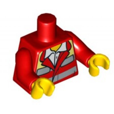 LEGO Minifigure Torso - Open Collar