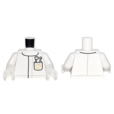 LEGO Minifigure Torso - Lab Coat