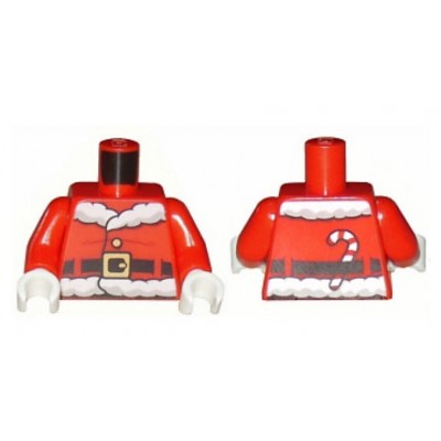 LEGO Minifigure Torso - Santa Jacket with Fur