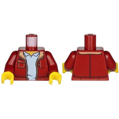 LEGO Minifigure Torso - Jacket with Pockets