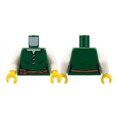 LEGO Minifigure Torso - Female Laced Shirt 