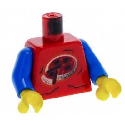 LEGO Minifigure Torso - Xtreme Stunts Pizza