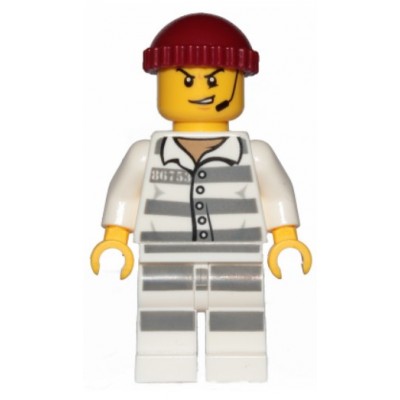 LEGO Minifigure - City - Sky Police - Jail Prisoner