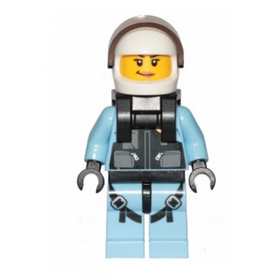 LEGO Minifigure-  City - Sky Police - Jet Pilot