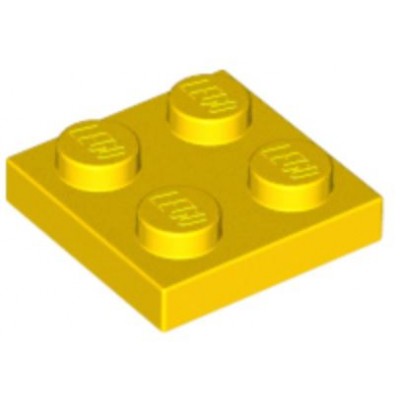 LEGO 2 x 2 Plate Yellow