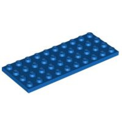 LEGO 4 x 10 Plate Blue