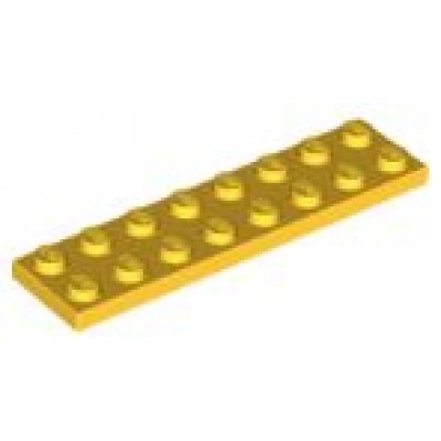 LEGO 2 x 8 Plate Yellow