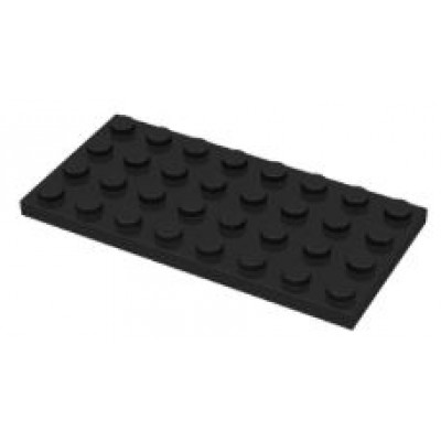 LEGO 4 x 8 Plate Black