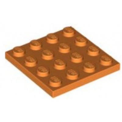 LEGO 4 x 4 Plate Orange