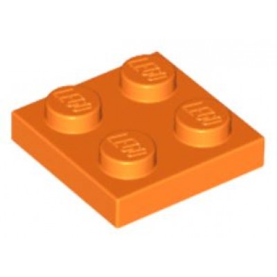 LEGO 2 x 2 Plate Orange