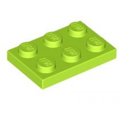 LEGO 2 x 3 Plate Lime
