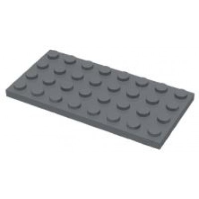 LEGO 4 x 8 Plate Dark Bluish Grey