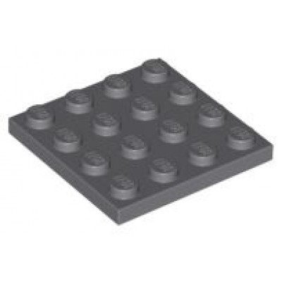 LEGO 4 x 4 Plate Dark Bluish Grey