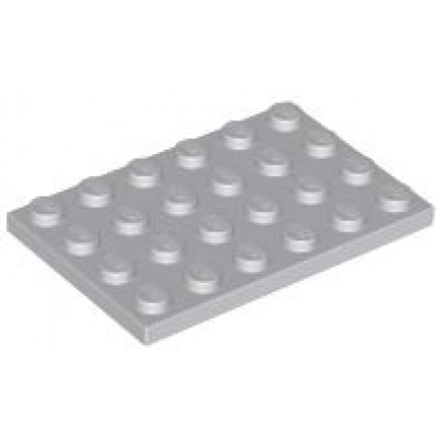 LEGO 4 x 6 Plate Light Bluish Grey