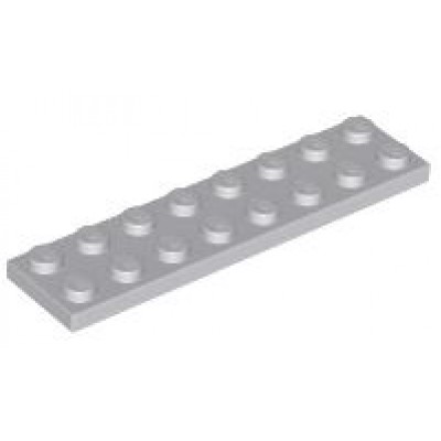 LEGO 2 x 8 Plate Light Bluish Grey