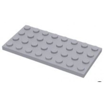 LEGO 4 x 8 Plate Light Bluish Grey